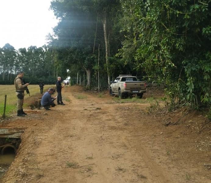 Assalto mobiliza PM e Saer na cidade de Meleiro