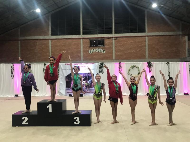 Mampi fica com o título no Individual Geral do Estadual de Ginástica Rítmica