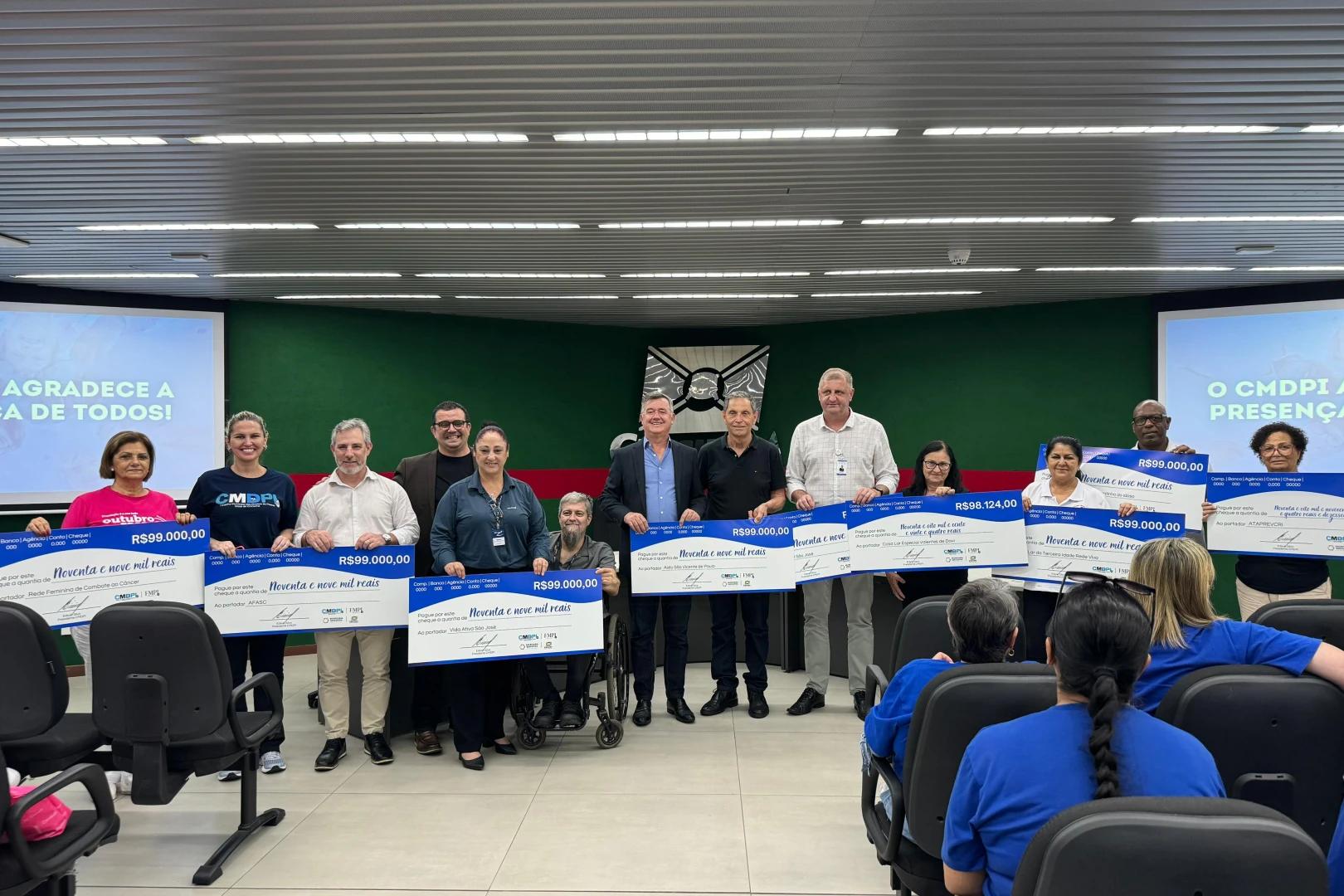 Fundo Municipal dos Direitos da Pessoa Idosa repassa R$ 990 mil para dez instituições em Criciúma