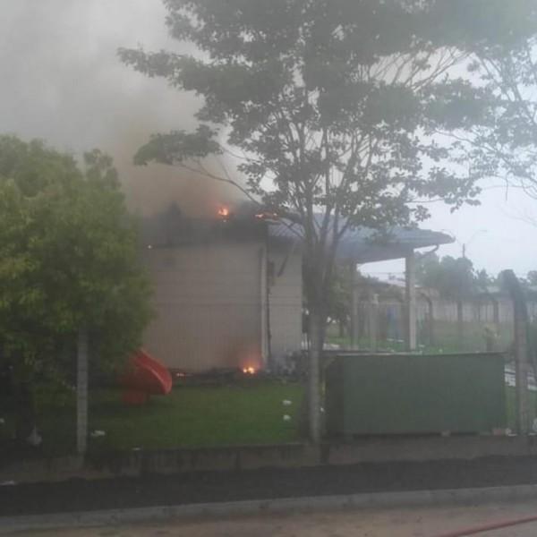 Incêndio em creche de Forquilhinha foi provocado por crianças e adolescente 