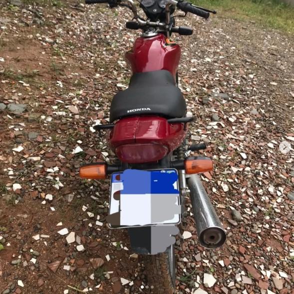 Homem é preso em flagrante por furto de motocicleta