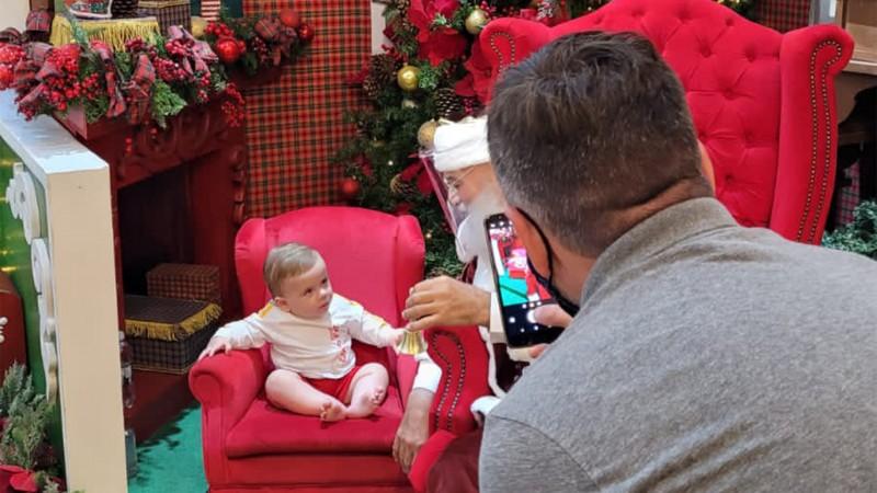 Papai Noel chega ao Farol Shopping neste sábado