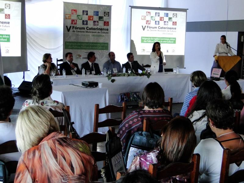 Urussanga já vive o Fórum Catarinense de Cultura