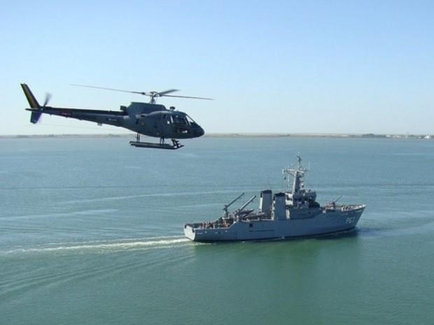 Marinha segue buscas a barco pesqueiro de Laguna desaparecido