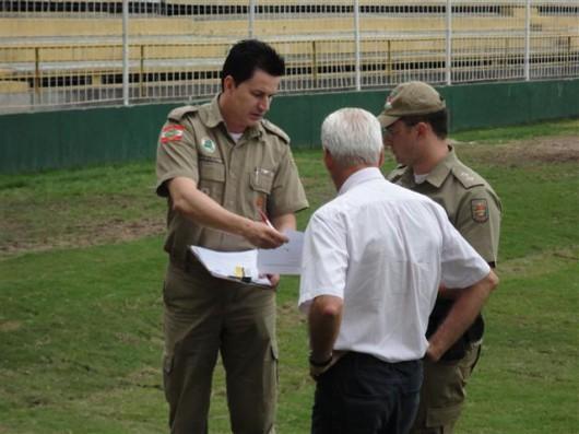Majestoso é vistoriado pela Polícia Militar