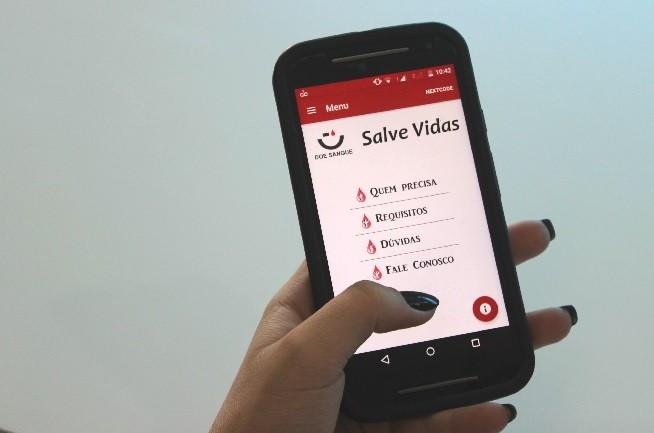Aplicativo pode auxiliar no aumento da doação de sangue