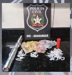 Trio é preso com crack, cocaína e R$ 411