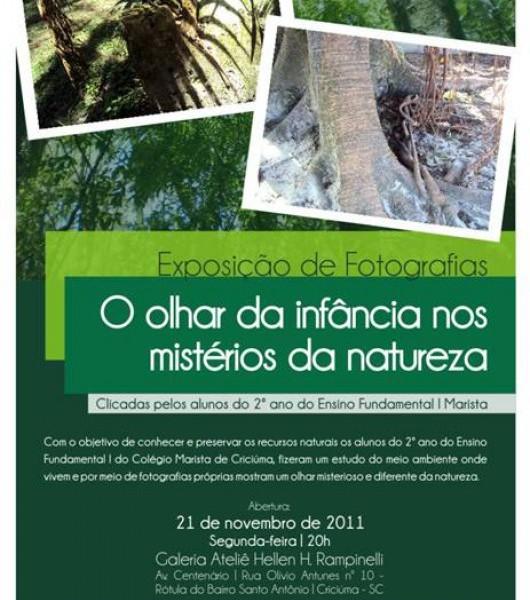 Exposição de fotos no Marista