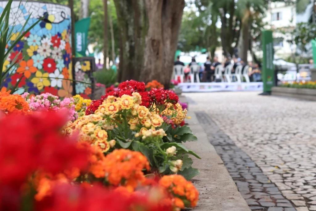 Unesc dá nova cara para a Praça Nereu Ramos e celebra momento com a comunidade