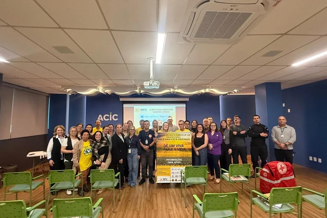 Com foco no Setembro Amarelo, ações da Rede de Proteção à Vida são retomadas em Criciúma