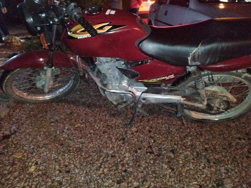 Motociclista fica ferido após acidente em Cocal do Sul