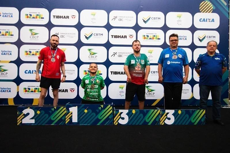 Mampituba conquista medalhas no Brasileirão de Inverno de Tênis de Mesa
