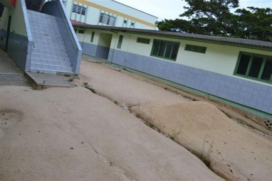 Cocal do Sul: escola municipal apresenta condições precárias
