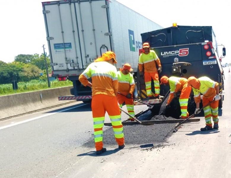 CCR ViaCosteira informa cronograma semanal de obras na BR-101 Sul 