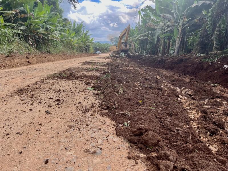 Obras na Estrada Geral Bortolo Scarmagnani iniciam em Siderópolis 