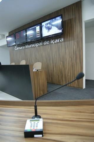 Legislativo de Içara utilizará painel de votação eletrônico