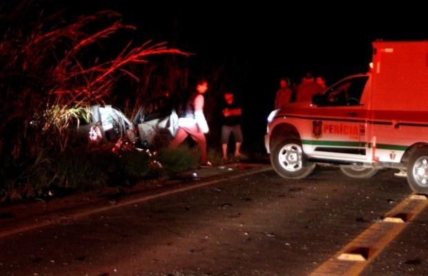 Grave acidente envolvendo quatro veículos causa uma morte