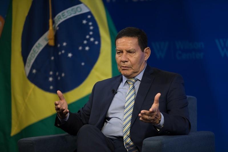 Vice-presidente Hamilton Mourão estará em Criciúma na próxima quarta-feira