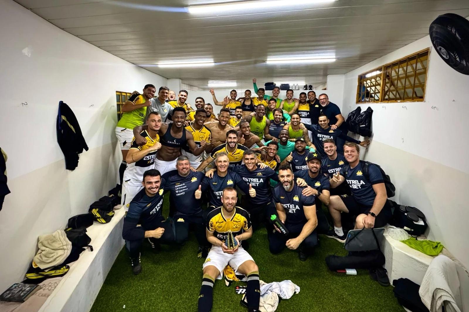 Veja as fotos da vitória e classificação do Criciúma na Copa do Brasil