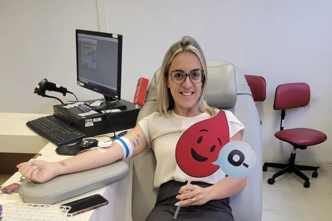 Mais de 50 colaboradores da Unimed Criciúma participam de campanha para doação de sangue