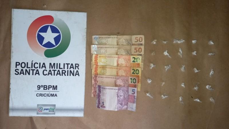 Polícia Militar prende trio por envolvimento com tráfico de drogas