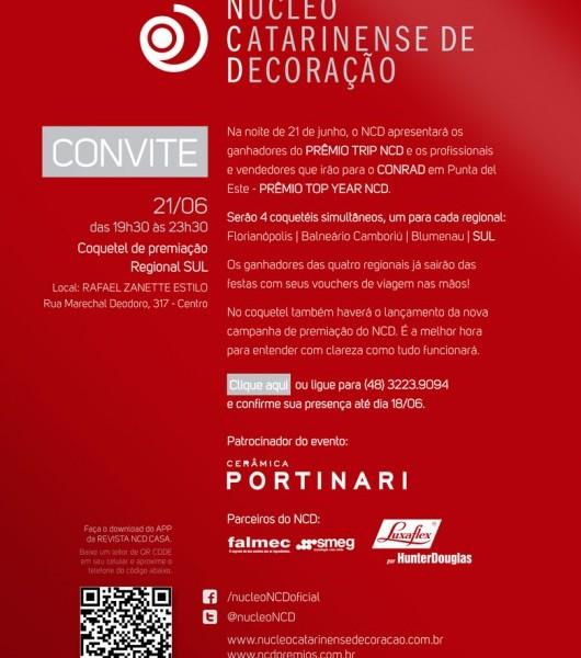 Núcleo Catarinense de Decoração faz evento estadual e premia parceiros