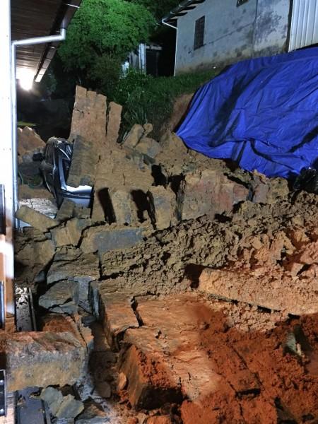 Corpo de Bombeiros alerta para deslizamentos de terra