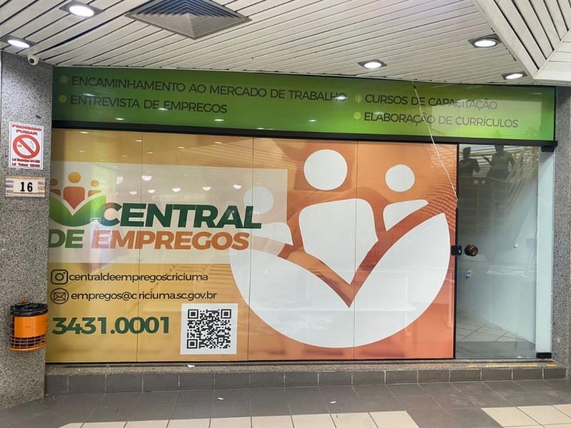Central do Emprego completa três meses de funcionamento nesta quarta-feira