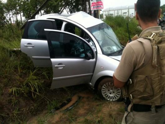 Motorista perde a vida em acidente na rodovia Luiz Rosso