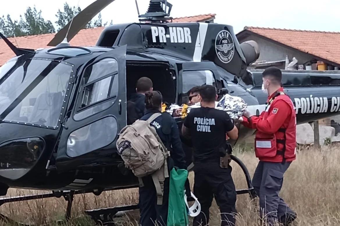 Trabalhador cai de telhado e fica ferido em Jaguaruna