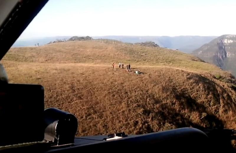 Após se perderem, oito pessoas são resgatadas de canyon 