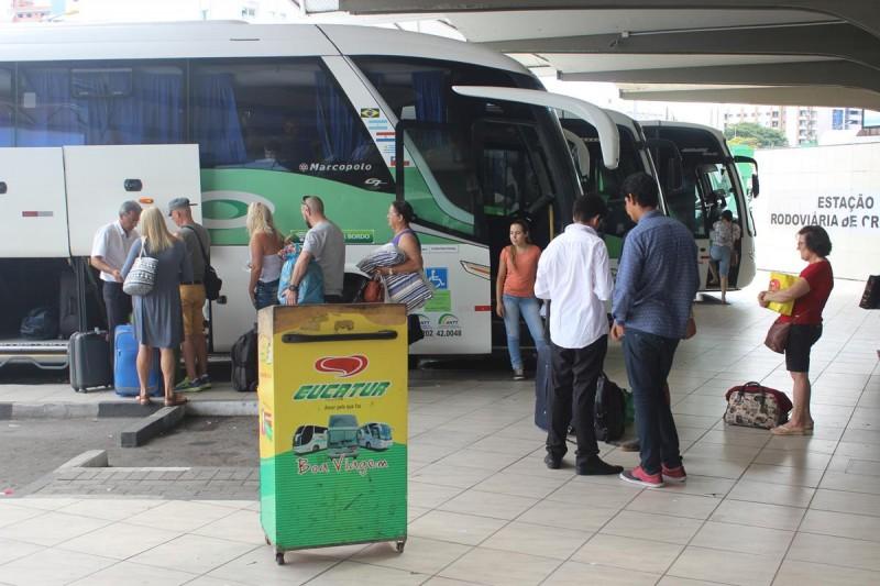Rodoviária registra queda no movimento para as viagens de Réveillon 