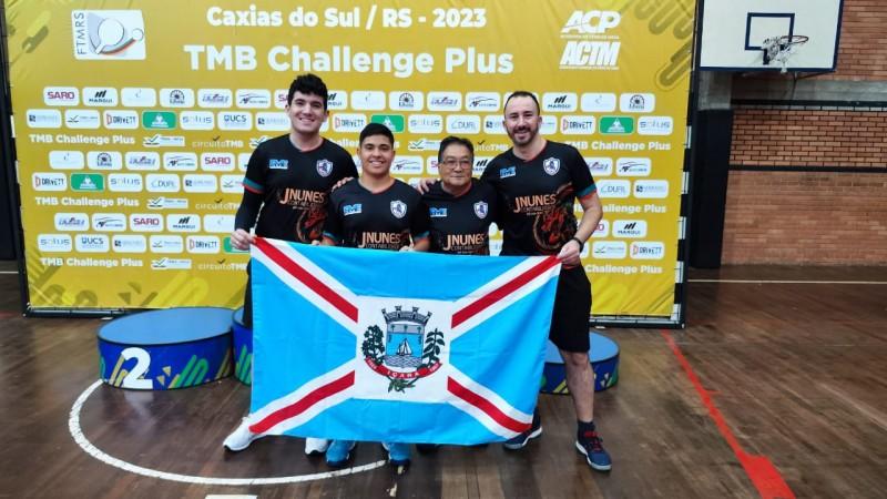 FME de Içara conquista duas medalhas em etapa da Copa Brasil Challenge de Tênis de Mesa