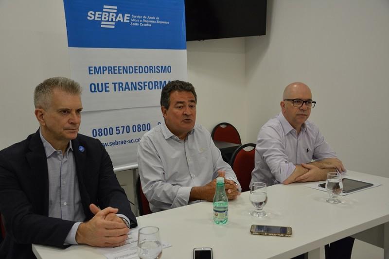 Região Sul catarinense recebe visita da nova Diretoria Executiva do Sebrae