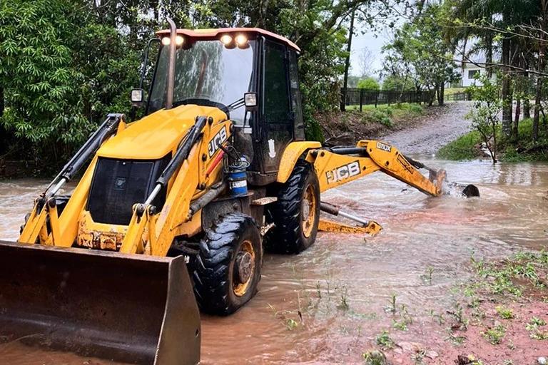 Jacinto Machado registra 124 milímetros de chuva em 12 horas