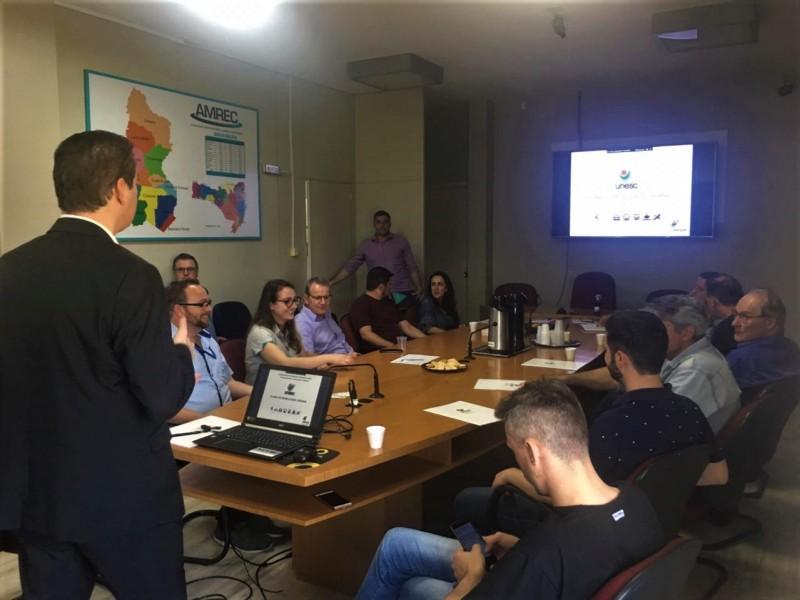 Iparque apresenta propostas de Planos de Mobilidade Urbana para municípios da Amrec