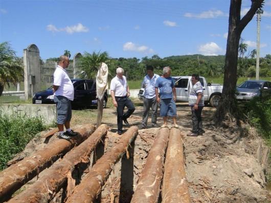 Comunidade de Porto Vieira, em Jaguaruna, recebe mutirão da secretaria de Obras 