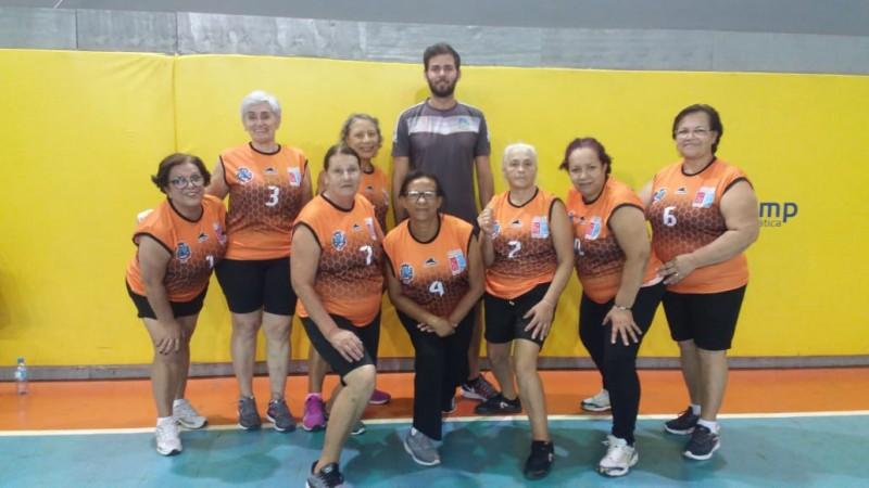 Delegação de Içara preparada para os Jogos Abertos da Terceira Idade