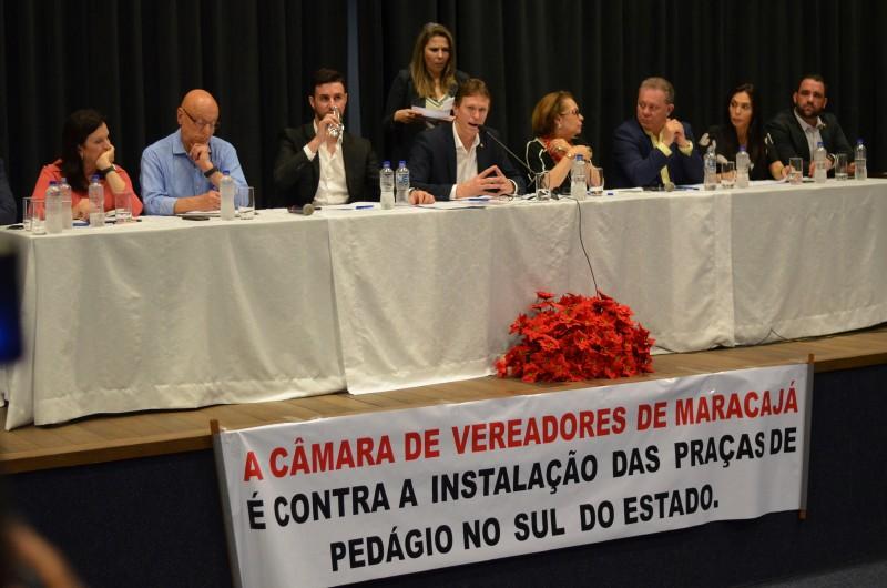 Prefeitos participam de audiência pública para debater pedagiamento da BR-101 Sul