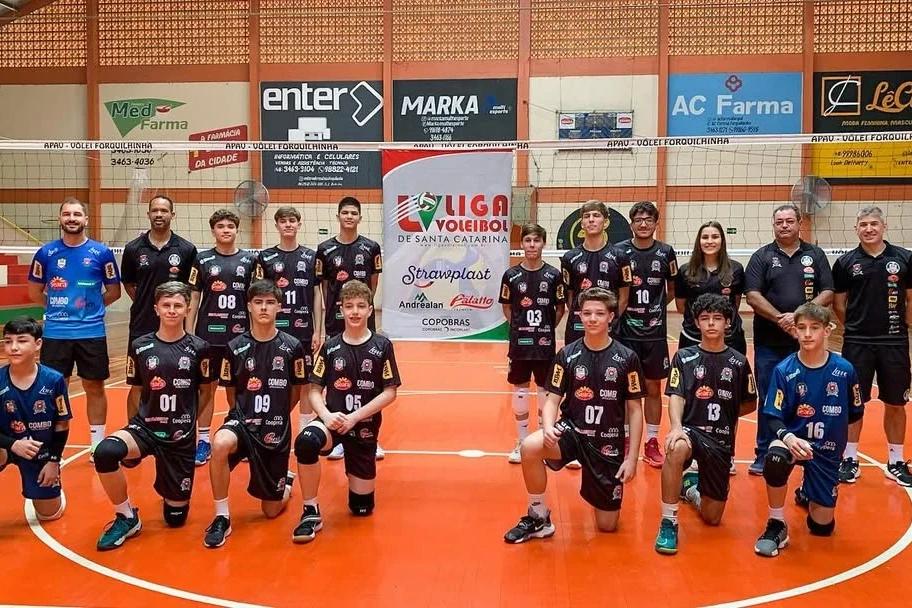 Vôlei de Forquilhinha sobe ao pódio em duas competições