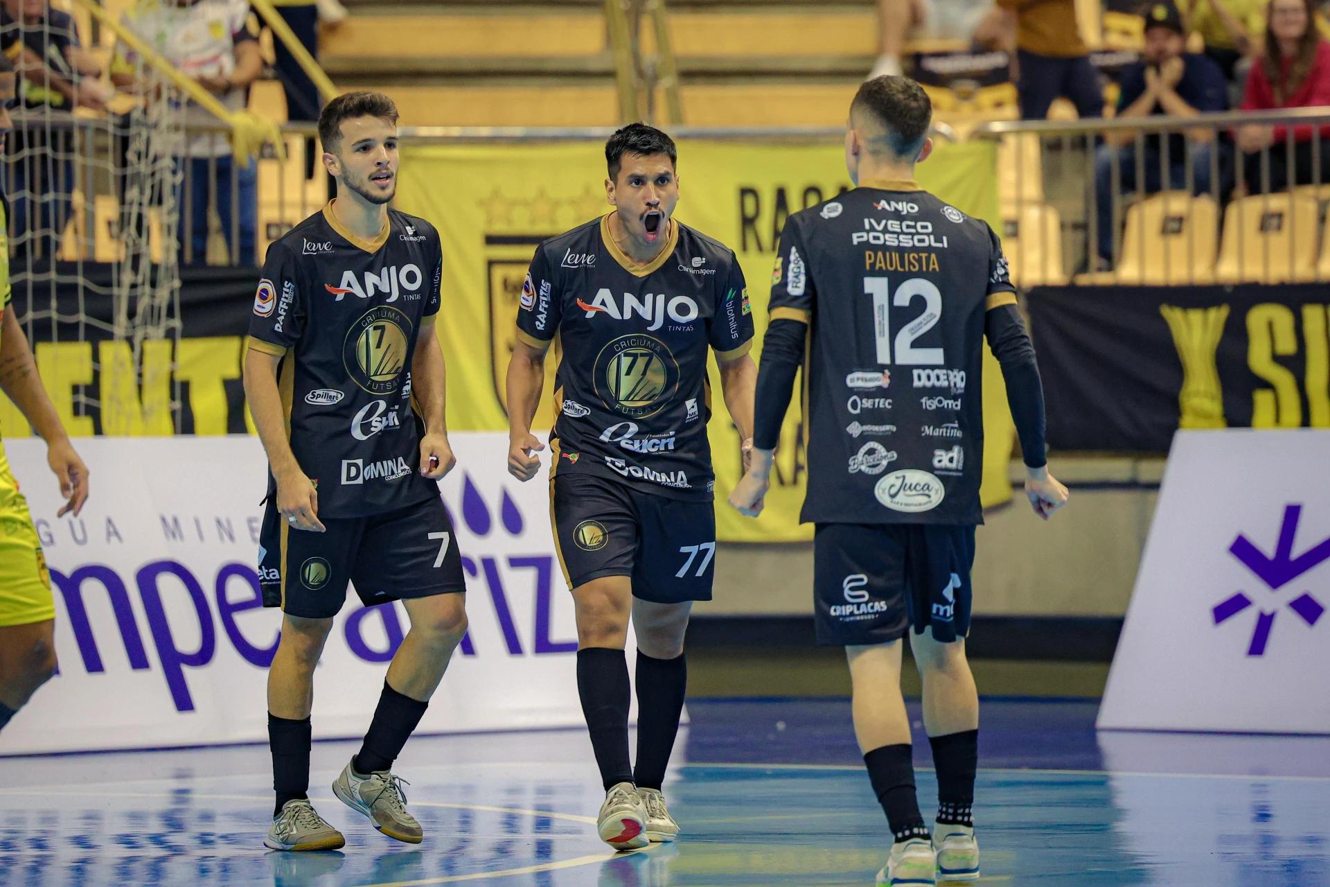 Criciúma futsal enfrenta Apaff Florianópolis na quinta-feira