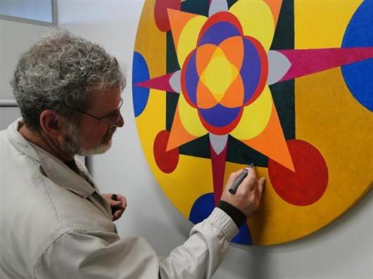 Unesc recebe obra de aluno artista