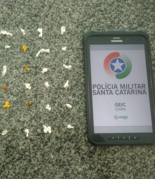 Adolescente é apreendido com 24 pedras de crack em Balneário Rincão