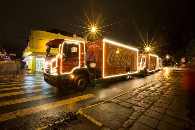 Caravana da Coca-Cola chega ao Sul do Estado