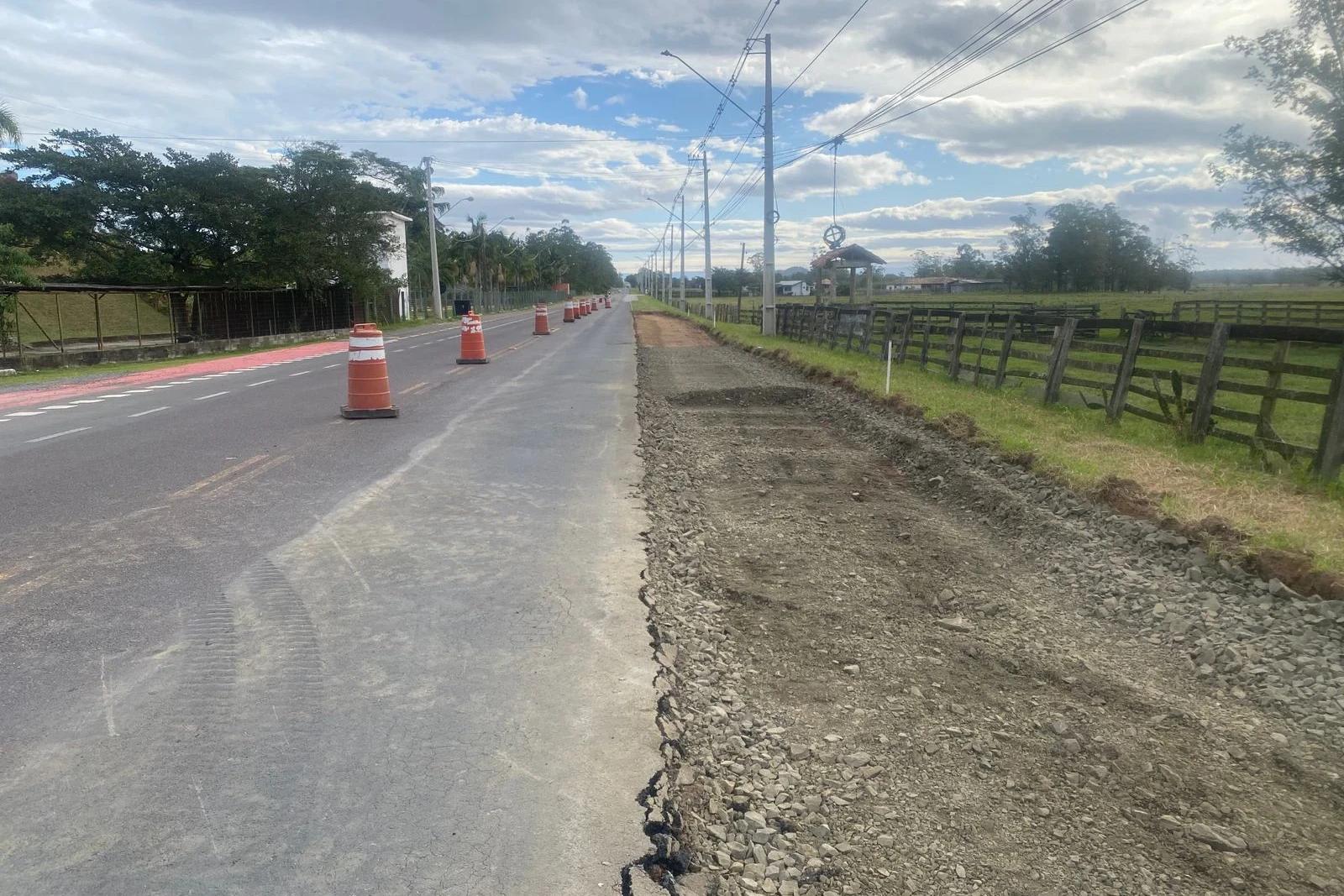Prefeitura de Araranguá inicia obras na ARA-227