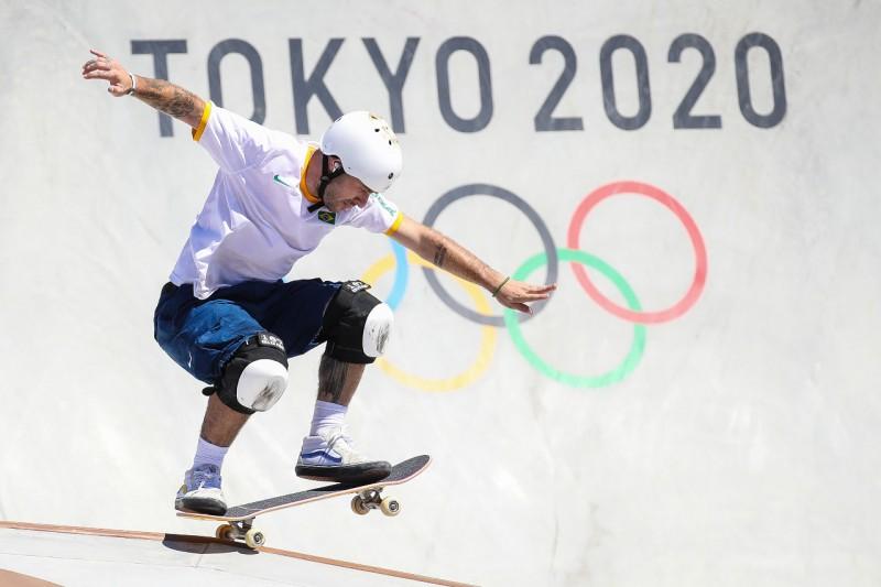 Catarinense Pedro Barros conquista prata no skate park da Olimpíada