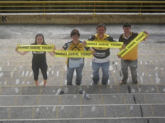 Os primeiros a entrar no Majestoso