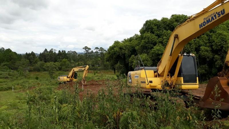 Alça de acesso ao bairro Naspolini já está em obras