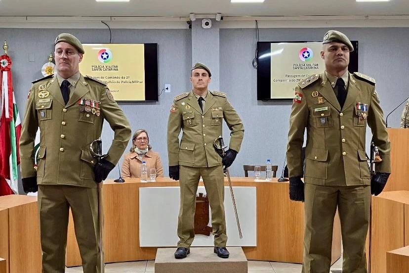 Polícia Militar de Urussanga tem novo comandante