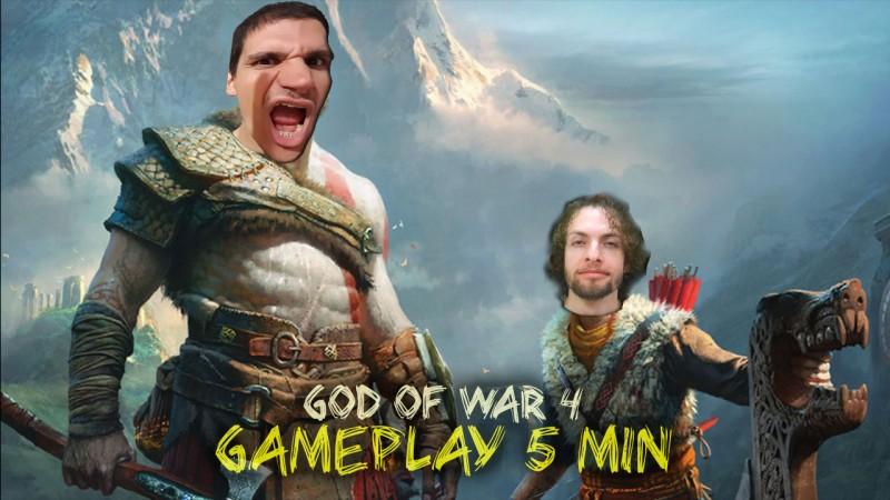 VÍDEO: God of War 4 Gameplay em 5 Minutos